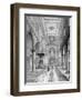 Interior of St Bartholomew-By-The-Exchange, City of London, C1835-Nathaniel Whittock-Framed Giclee Print