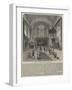 Interior of St George's Church, Hanover-Square-null-Framed Giclee Print