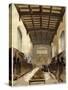 Interior of St John's College Chapel, Cambridge, Cambridgeshire-null-Stretched Canvas