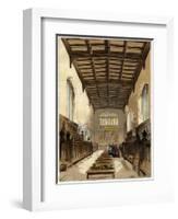 Interior of St John's College Chapel, Cambridge, Cambridgeshire-null-Framed Giclee Print