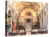 Interior of St Johns Co-Cathedral, Valletta, Malta-Peter Thompson-Stretched Canvas