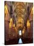 Interior of St. Magnus Cathedral, Kirkwall, Mainland, Orkney Islands, Scotland, UK-Patrick Dieudonne-Stretched Canvas