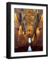 Interior of St. Magnus Cathedral, Kirkwall, Mainland, Orkney Islands, Scotland, UK-Patrick Dieudonne-Framed Photographic Print