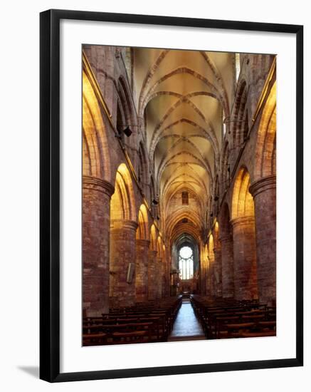 Interior of St. Magnus Cathedral, Kirkwall, Mainland, Orkney Islands, Scotland, UK-Patrick Dieudonne-Framed Photographic Print