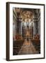 Interior of St. Maria Di Nazareth Church, Venice, UNESCO World Heritage Site, Veneto, Italy, Europe-Guy Thouvenin-Framed Photographic Print