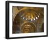 Interior of St. Mark's Basilica with Golden Byzantine Mosaics Illuminated, Venice-Peter Barritt-Framed Photographic Print