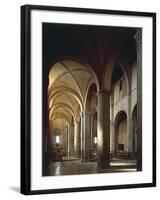 Interior of St Mary Cathedral, Anagni, Lazio, 11th-12th Century-null-Framed Giclee Print