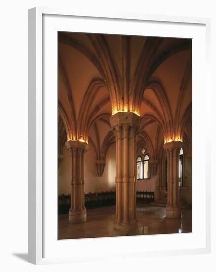 Interior of St Mary Cathedral, Sezze, Lazio, Italy, 13th-16th Century-null-Framed Giclee Print