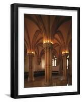 Interior of St Mary Cathedral, Sezze, Lazio, Italy, 13th-16th Century-null-Framed Giclee Print