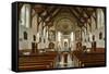 Interior of St Marys Catholic Church, Belfast, Northern Ireland, 2010-Peter Thompson-Framed Stretched Canvas