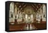 Interior of St Marys Catholic Church, Belfast, Northern Ireland, 2010-Peter Thompson-Framed Stretched Canvas