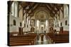 Interior of St Marys Catholic Church, Belfast, Northern Ireland, 2010-Peter Thompson-Stretched Canvas