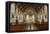 Interior of St Marys Catholic Church, Belfast, Northern Ireland, 2010-Peter Thompson-Framed Stretched Canvas