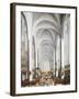 Interior of St Michael Church in Lueneburg-null-Framed Giclee Print