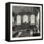 Interior of St. Michael's Wood Street 1876 London-null-Framed Stretched Canvas