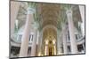 Interior of St Nicholas Church (Nikolaikirche), Leipzig, Saxony, Germany-Ian Trower-Mounted Photographic Print