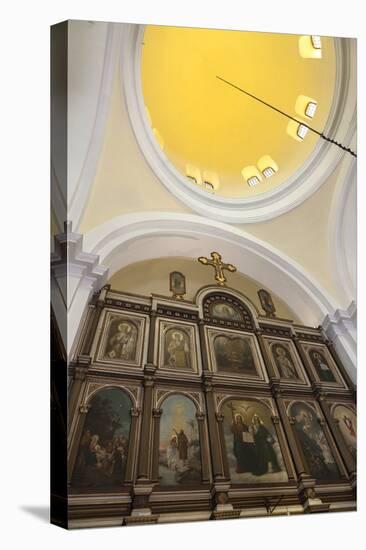 Interior of St. Nicholas Church-Charlie Harding-Stretched Canvas