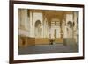 Interior of St Odulphus at Assendelft-Pieter Jansz Saenredam-Framed Art Print