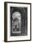 Interior of St Paul's Cathedral, City of London, 1816-Hobson-Framed Giclee Print