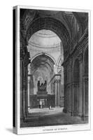 Interior of St Paul's Cathedral, City of London, 1816-Hobson-Stretched Canvas