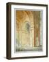 Interior of St Paul's Cathedral, City of London, 1836-null-Framed Giclee Print