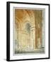 Interior of St Paul's Cathedral, City of London, 1836-null-Framed Giclee Print