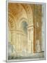 Interior of St Paul's Cathedral, City of London, 1836-null-Mounted Giclee Print