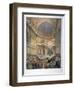 Interior of St Paul's Cathedral During the Funeral of the Duke of Wellington, London, 1852-William Simpson-Framed Giclee Print