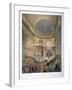 Interior of St Paul's Cathedral During the Funeral of the Duke of Wellington, London, 1852-William Simpson-Framed Giclee Print