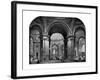 Interior of St Paul's Cathedral, London, Second Design, 17th Century-Christopher Wren-Framed Giclee Print