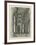 Interior of St Paul's Cathedral-Joseph Pennell-Framed Giclee Print