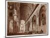 Interior of St. Peter's Basilica, 1833-Agostino Tofanelli-Mounted Giclee Print