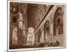 Interior of St. Peter's Basilica, 1833-Agostino Tofanelli-Mounted Giclee Print