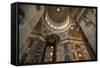 Interior of St. Peter's Basilica, the Vatican City, Vatican, Rome, Lazio, Italy, Europe-Ben Pipe-Framed Stretched Canvas