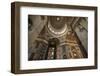 Interior of St. Peter's Basilica, the Vatican City, Vatican, Rome, Lazio, Italy, Europe-Ben Pipe-Framed Photographic Print