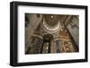 Interior of St. Peter's Basilica, the Vatican City, Vatican, Rome, Lazio, Italy, Europe-Ben Pipe-Framed Photographic Print