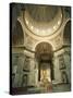 Interior of St.Peter's Basilica, the Vatican, Rome, Lazio, Italy, Europe-Richardson Rolf-Stretched Canvas