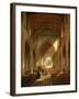 Interior of St. Peter's Church, Newcastle Upon Tyne-John Wilson Carmichael-Framed Giclee Print