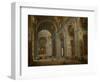 Interior of St. Peter's in Rome-Giovanni Paolo Panini-Framed Art Print