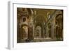 Interior of St. Peter's, Rome, 1731-Giovanni Paolo Pannini-Framed Giclee Print
