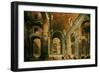 Interior of St. Peter's, Rome-Giovanni Paolo Pannini-Framed Giclee Print