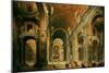 Interior of St. Peter's, Rome-Giovanni Paolo Pannini-Mounted Giclee Print