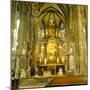 Interior of St. Stephan's Cathedral, Vienna, Austria-Christopher Rennie-Mounted Photographic Print