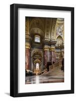 Interior of St. Stephen's Basilica (Szent Istvan-Bazilika), Budapest, Hungary, Europe-Ben Pipe-Framed Photographic Print