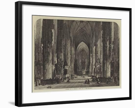 Interior of St Stephen's, Vienna-Samuel Read-Framed Giclee Print