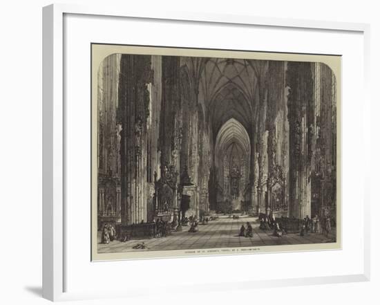 Interior of St Stephen's, Vienna-Samuel Read-Framed Giclee Print
