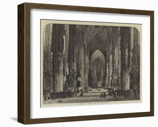 Interior of St Stephen's, Vienna-Samuel Read-Framed Giclee Print