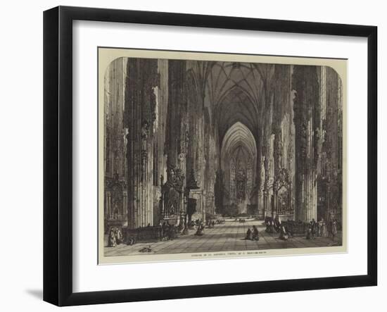 Interior of St Stephen's, Vienna-Samuel Read-Framed Giclee Print