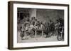 Interior of Tavern, 1859, France, 19th Century-null-Framed Giclee Print