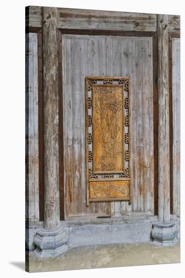 Interior of Temple, Hongcun Village, China, UNESCO World Heritage Site-Darrell Gulin-Stretched Canvas